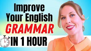 ALL the Grammar you need for ADVANCED English in ONLY ONE HOUR + Free Lesson PDF