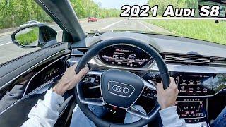 2021 Audi S8 - Driving Batmans Limo by Ai Design POV Binaural Audio