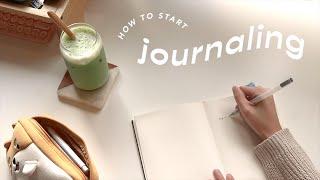 how to start journaling & actually enjoy it  setting goals choosing the right journal