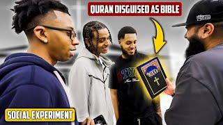 The Quran DISGUISED as The Bible *SOCIAL EXPERIMENT*