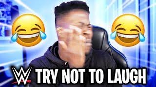 1 LAUGH = 1 SLAP WWE Try Not To Laugh Challenge