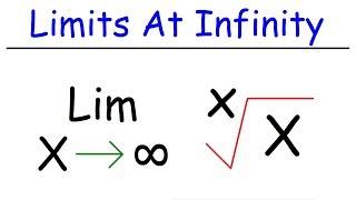 Limits at Infinity With Radicals & Fractional Exponents