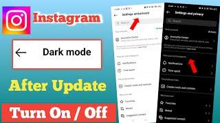 Instagram Dark Mode Kaise Enable Kare  How To Enable Dark Mode On Instagram  Instagram Dark Mode