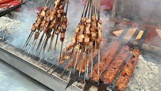 Really Delicious - 100 Kilos Kebab Sales a Day - Amazing Turkish Street Food