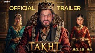 TAKHT - Official Trailer  Shahrukh Khan Ranveer Singh Vicky Kaushal Alia Bhatt Kareena Jahnvi