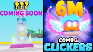 New SPECIAL Island Coming Soon + Limited 6M SECRET Pet in Combo Clicker Simulator Roblox