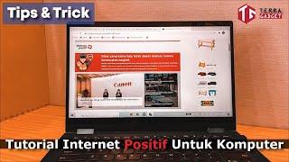 Tutorial cara tembus Internet Positif tanpa Aplikasi -  Buat Windows PC dan Laptop