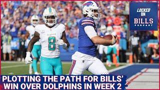 Plotting the path for Josh Allen & the Buffalo Bills to defeat the Miami Dolphins Tua Tagovailoa