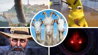 Goat Simulator 3 - All Events Bosses & Ending