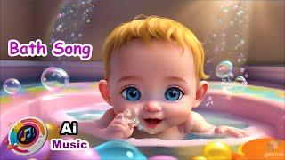 Bath Song  @KidsWorld-forKids  Nursery Rhymes & Kids Songs #aimusic