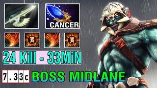 Super Aggressive Huskar Midlane Crazy 1Min 1Kill Destroyed Everything He See With Cancer Scepter