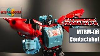 Transformers G1 Masterpiece not Pointblank MakeToys MTRM-06 Contactshot Throwback Review