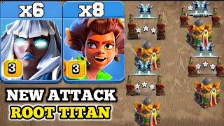 TH16 NEW ATTACK STRATEGY Root Rider With Eletktro Titan CLASH OF CLANS   CWL  TH16 WAR ATTACK