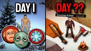 Surviving an endless winter with idiots  Project Zomboid VOD 1