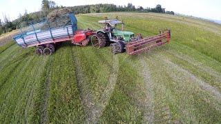 Streuwiesenernte 2018  Gitterräder  BB-Umwelttechnik  Deutz