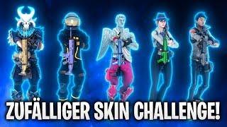 ZUFÄLLIGER SKIN CHALLENGE   Fortnite Battle Royale