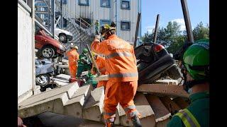 National Resilience Urban Search and Rescue USAR training exercise