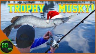 Musky Fishing for Christmas    Bassmaster Fishing 2022