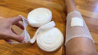 Tubular Elastic Netting Gauze Bandages  Full Demo + Review