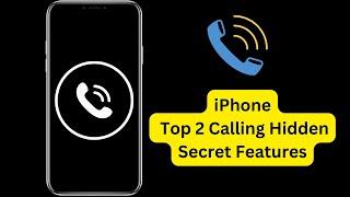 iPhone Tricks  Top 2 Calling Hidden Secret Features on iPhone.#tipsandtricks #ios17 #iphone