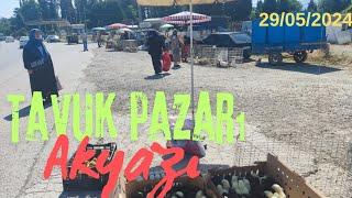 29052024 Sakarya Akyazı tavuk  pazarı