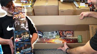 500€ Silvester Bestellung 202324 auspacken  Feuerwerk Unboxing