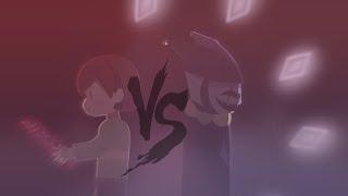 jevil vs chara I stick nodes Short animation