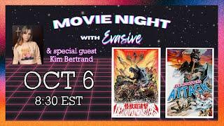  Movie Night with Evasive  - Destroy All Monsters 1968 & All Monsters Attack 1969