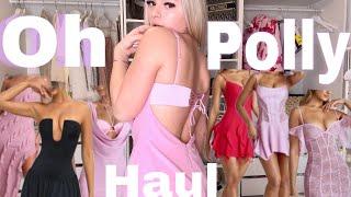 Oh Polly dress haul  3 for £60  dresses  pink
