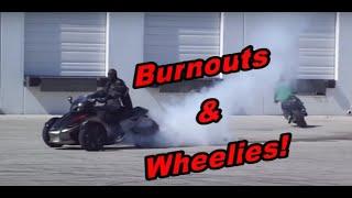 Can Am Burnout Wheelie Sypder RS Stunt Spot