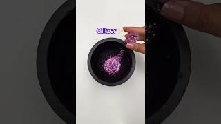 DIY Ohne Borax Schleim mit Glitzer ASMR  #shorts #schleim 57