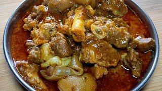 ଓଡ଼ିଆ ଖାସି ମାଂସ ଝୋଳ ସବୁ ଟିପ୍ସ୍ ସହKhasi mansa jholaOdia spicy mutton curry in pressure cooker