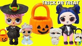 LOL Surprise Dolls TRICK OR TREAT Lil Sisters Halloween Costumes