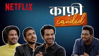 Zakir Khan Gets Candid With RajKummar Dulquer & Adarsh  Guns & Gulaabs  Netflix India