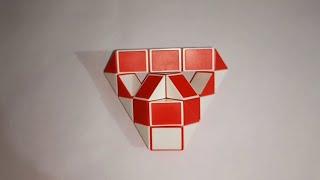 Make a Robot Mask with Snake Cube