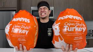 SOLD OUT Popeyes Cajun Thanksgiving Turkey x2