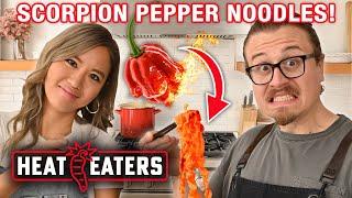 Joshua Weissman Makes Spicy Instant Noodles GOURMET  Heat Eaters