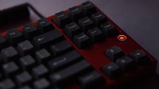 Matrix 8XV2.0 Additional - Red Ano  Vintage Cherry MX Black  Keyboard Typing Sounds ASMR