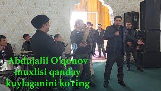 Abdujalil Qoqonov muxlisi qanday kuylaganini koring