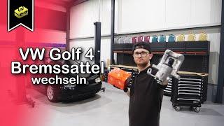 VW Golf 4 Bremssattel Hinten wechseln  Change the Golf 4 rear brake caliper  Vitjawolf  HD