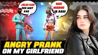 Angry Prank On My Girlfriend   Gone Wrong Or Successfull??  Prank On Girlfriend  Garena Freefire