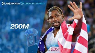 Noah Lyles breaks Usain Bolts 200m meeting record in 2022 Wanda Diamond League Final