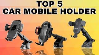 Top 5 best car mobile holder in India  Best car phone mount 2024