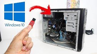 APRENDA COMO INSTALAR WINDOWS NO COMPUTADOR DO ZERO PARTE 2 MONTAGEM DE PC