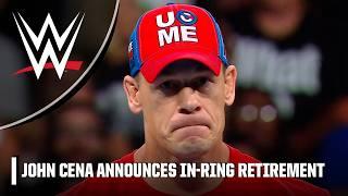 John Cena announces in-ring retirement in 2025 invites superstars to come get some  WWE on ESPN