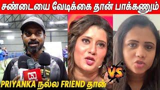 CWC Comali Manimegalai Vs Priyanka Fight  Ma Ka Pa Anand About Cook With Comali Controversy