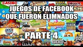 Juegos de Facebook que han sido eliminadosretirados  Parte 4