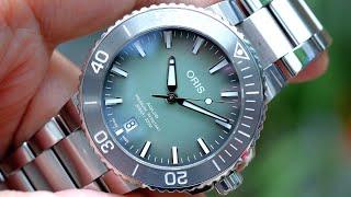 Đẹp Oris Aquis Date Mint Green 39.5mm 01 733 7732 4137-07 8 21 05PEB  ICS Authentic 0982298881