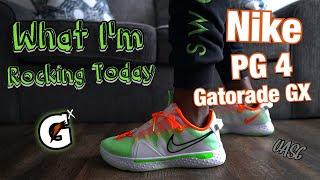 Nike PG 4 Gatorade Gx White  What I’m Rocking On Feet & Review