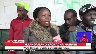 Maandamano yachacha Nairobi